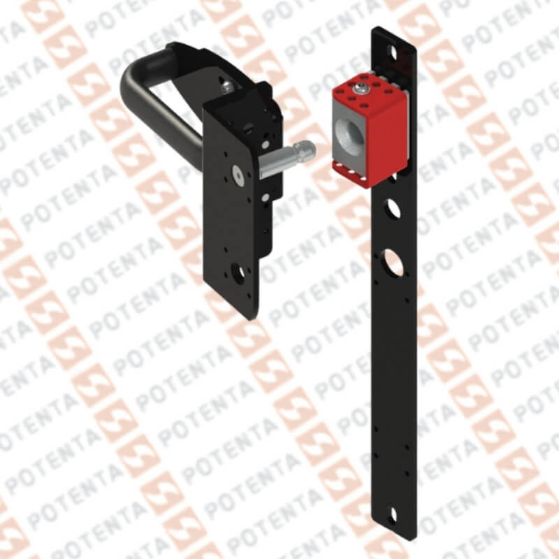 Manija Interruptor seguridad NG, p-kube super, incluye soporte, Pizzato