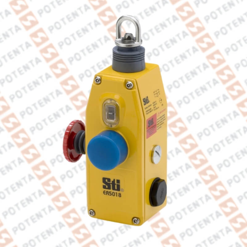 Interruptor seguridad con actuador cuerda 30m paro/reset 2nc+1no 3x1/2npt, Omron