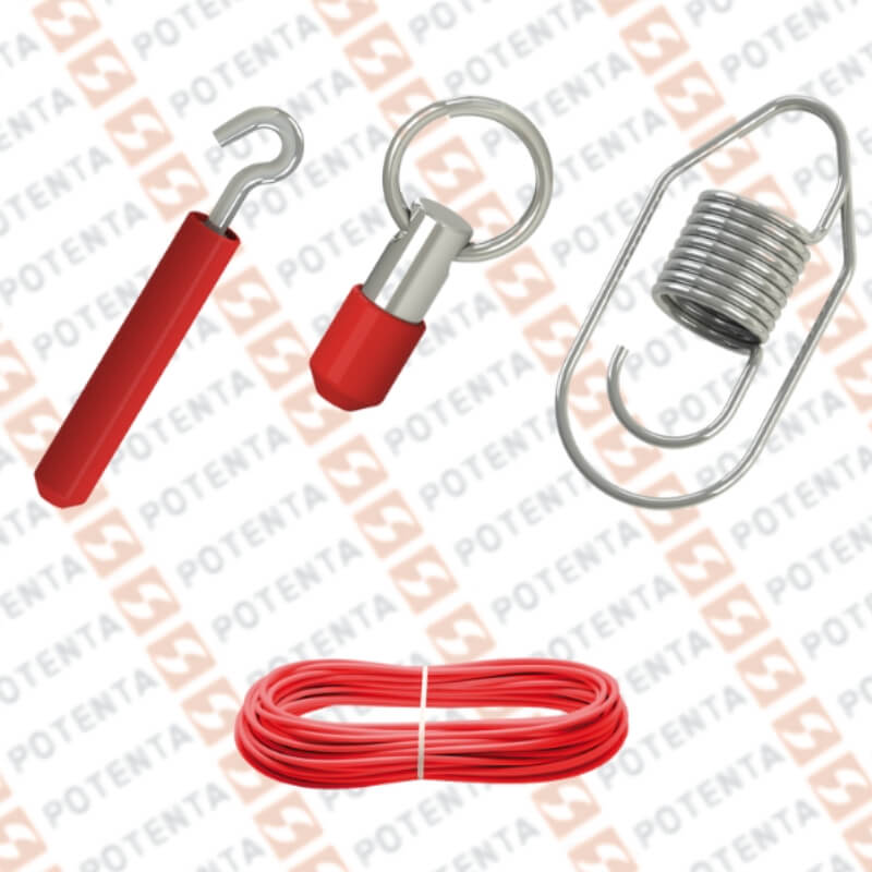 Kit cable seguridad, 35m para fl 2084-m2k23, Pizzato
