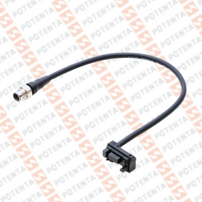 Accesorio Cable conector raíz para receptor F3SG-SR/pg 0.30cm m12-8p, Omron