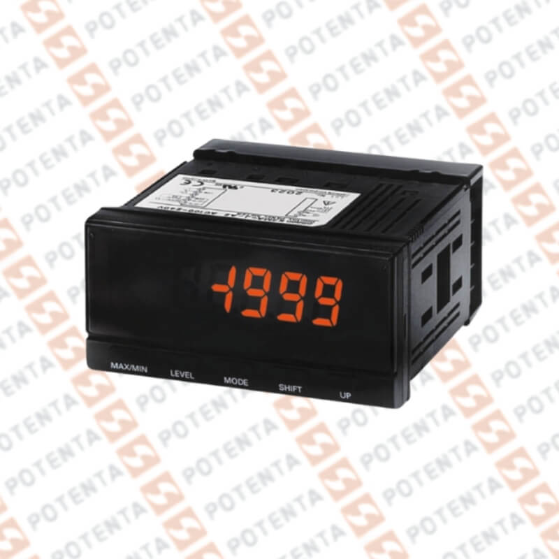Indicador procesos serie K3MA, 48x96mm, 5dig, 4-20mact/0-10v, 100-240Vac, 2rele spst Omron