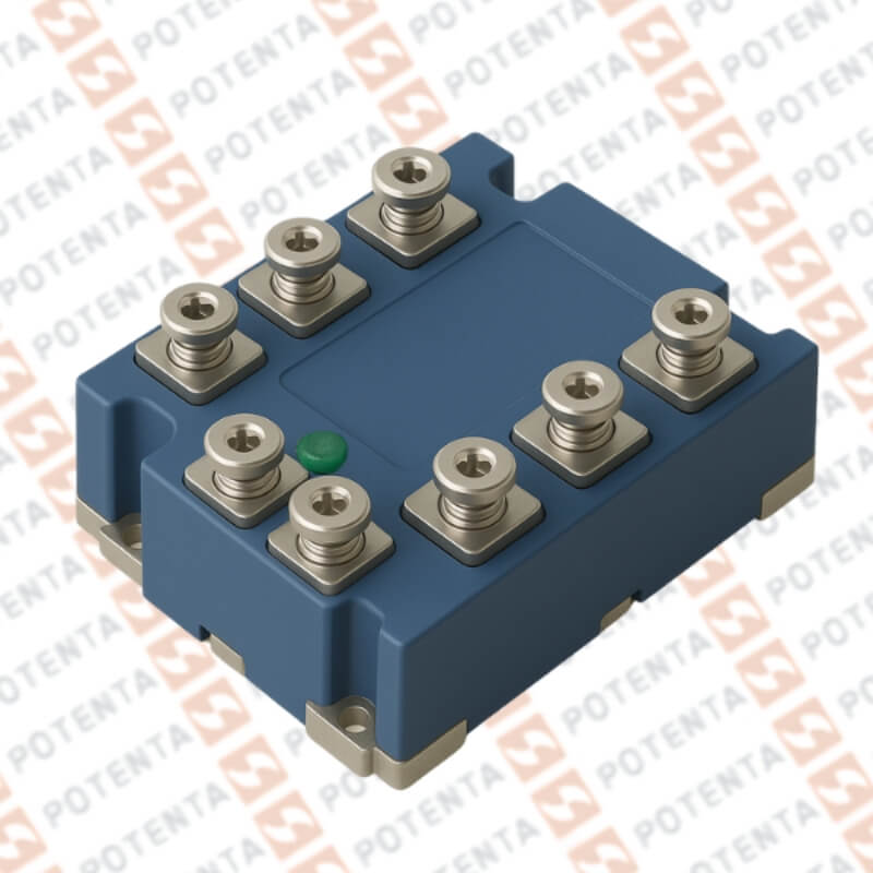 SSR, 3F control 5-32Vdc, carg 110amperios, 48-575Vac, sin disipador, Optec
