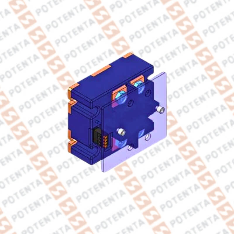 SSR, 2F control 4...20mA, carga 90amperios, 90-500vac, sin disipador, Optec