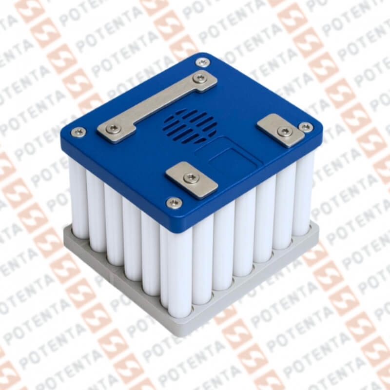 Disipador para SSR, 107x80x70mm, 1f-75/90a, 2f-50/65a, 3f-50/65a, Optec