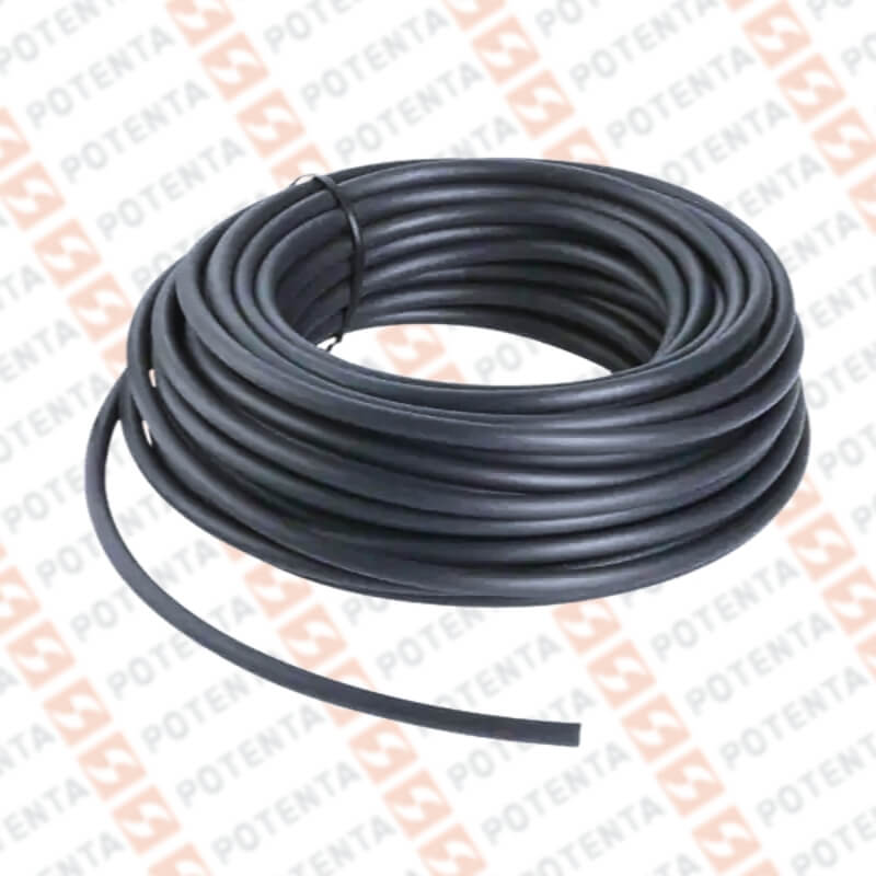 Cable, pvc negro 4 hilos 22awg, rollo 100m, P+F