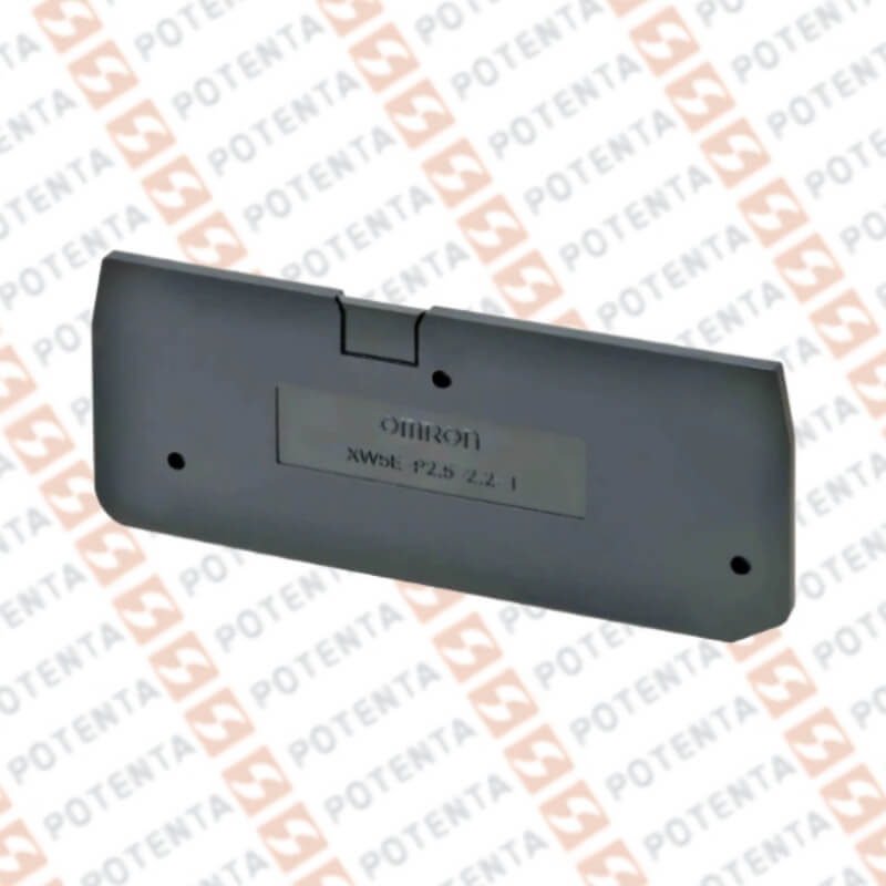 tapa bornera Gris, 2.5mm, push-in, 1 piso, 4 puntos, Omron