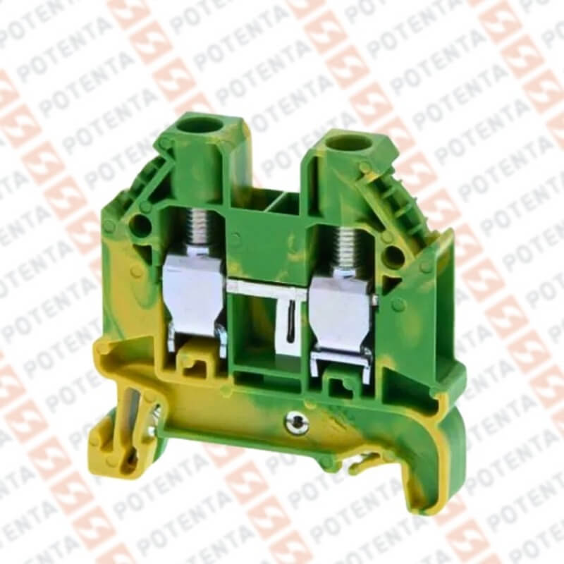 Tapa bornera gris, 4mm 12awg, push-in, 1 piso, 2 puntos, Omron
