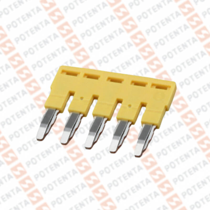 Puente amarillo, 5polos p/s2.5mm, Omron