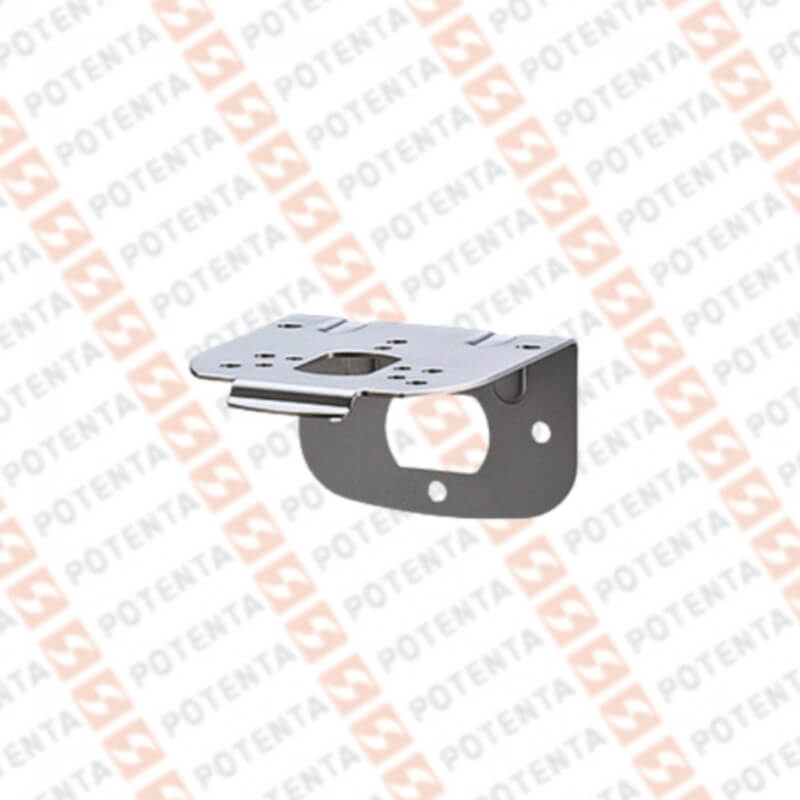 Accesorio soporte montaje pared series sl/sk/sf,80mm/100mm, ss, Patlite