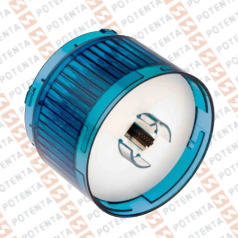 Ensamble LR6, modulo luz led azul, ip65, Patlite