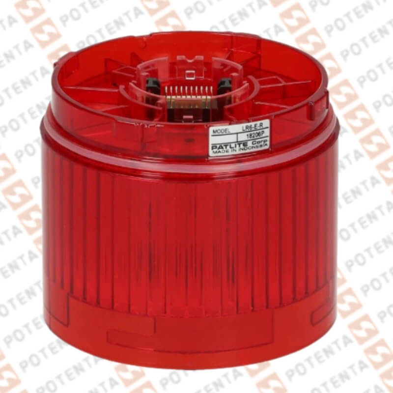 Ensamble LR6, modulo luz led rojo, ip65, Patlite