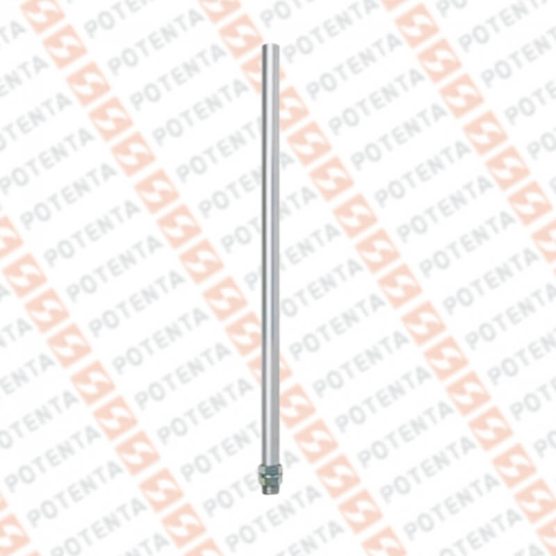 Accesorio tubo aluminio, para LR6/NE, l=100mm d=22mm, Patlite