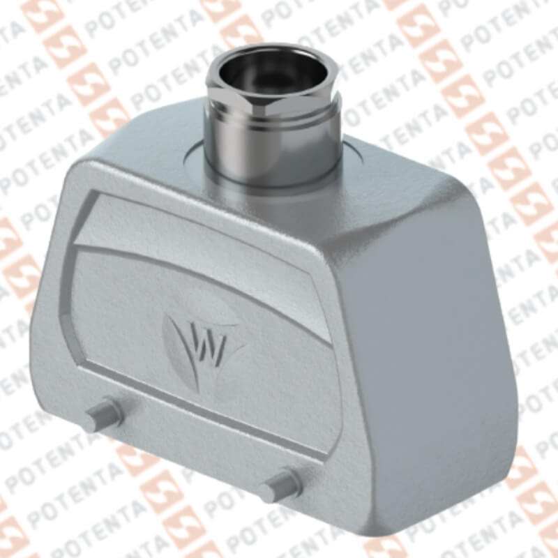 Capota S10 metal, 2n-sujecion entrada pos con prensaestopa m20 ip54, Wieland