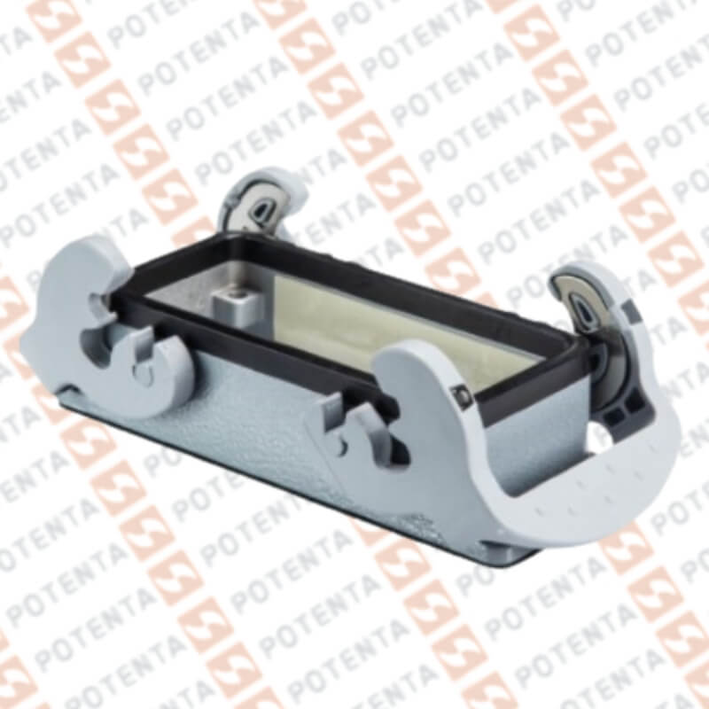 Base S16 abierta metal, 2n-sujecion, ip54, Wieland