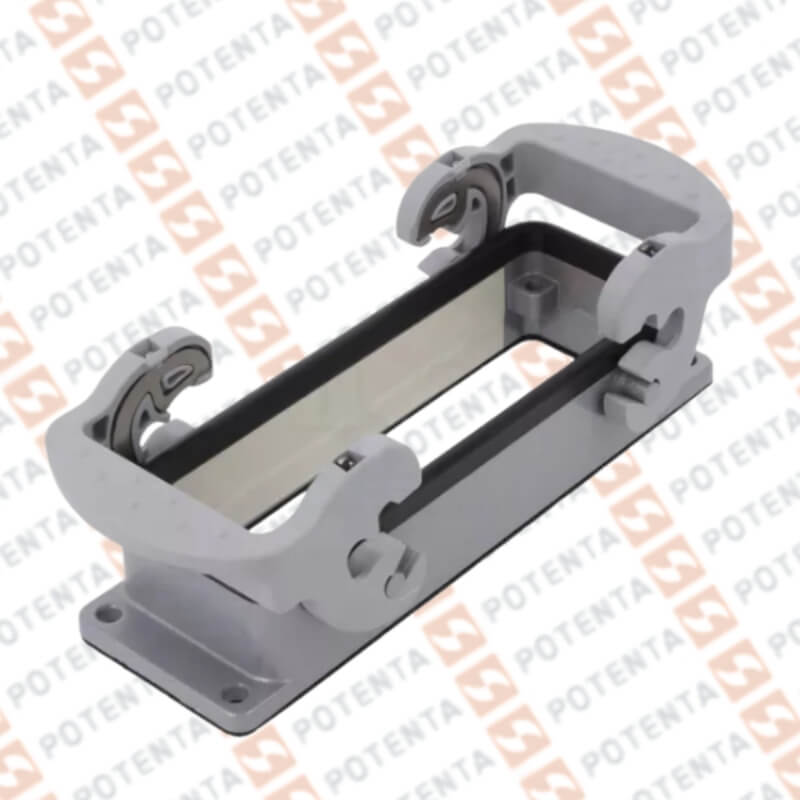 Base S24 abierta metal, 2n-sujecion, ip54, Wieland