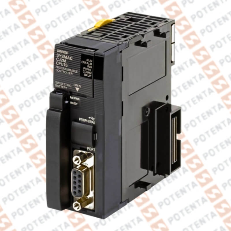 Controlador modular PLC CJ2M CPU12 RS232C 10K pasos, Omron