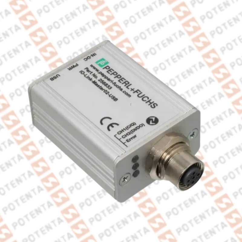 IMaestro io-link, p/configuración sensor, ext1=m12-5p, ext2= usb2.0 pc, P+F