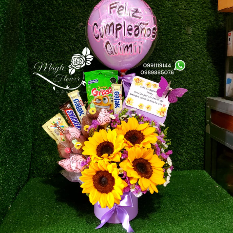 Box de Girasoles