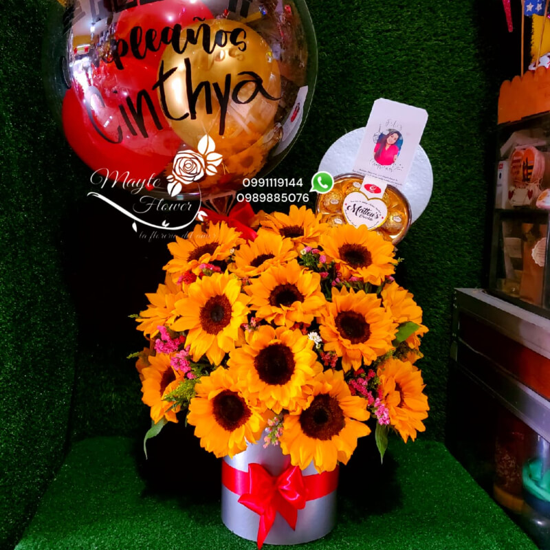 Sunflowers Box
