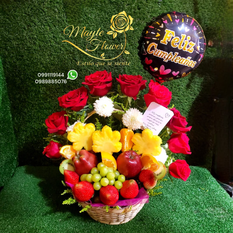 Canasta Frutal Cumpleaños