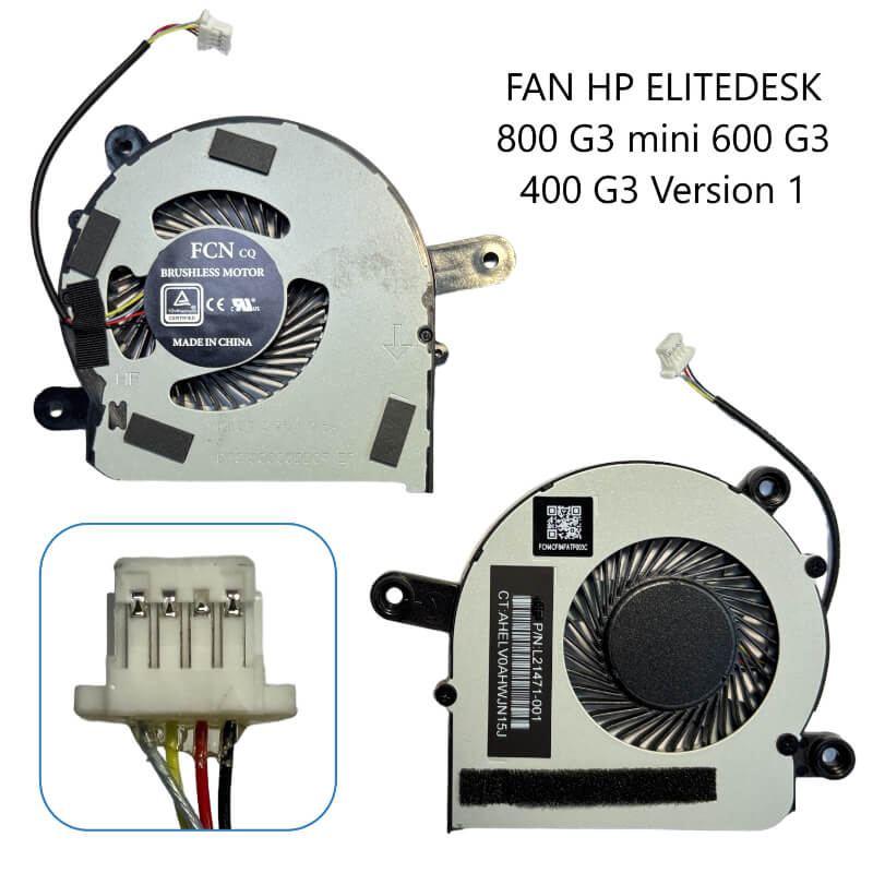FAN HP Elitedesk 800 G3 mini 600 G3 400 G3 Version 1