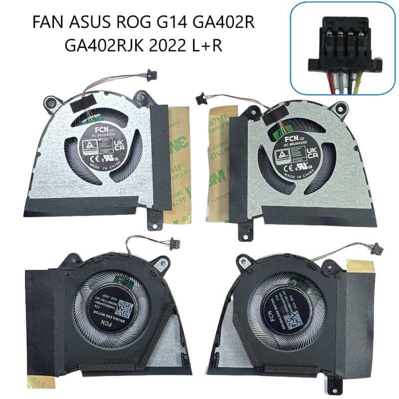 FAN ASUS ROG G14 GA402R GA402RJ/K 2022 L+R