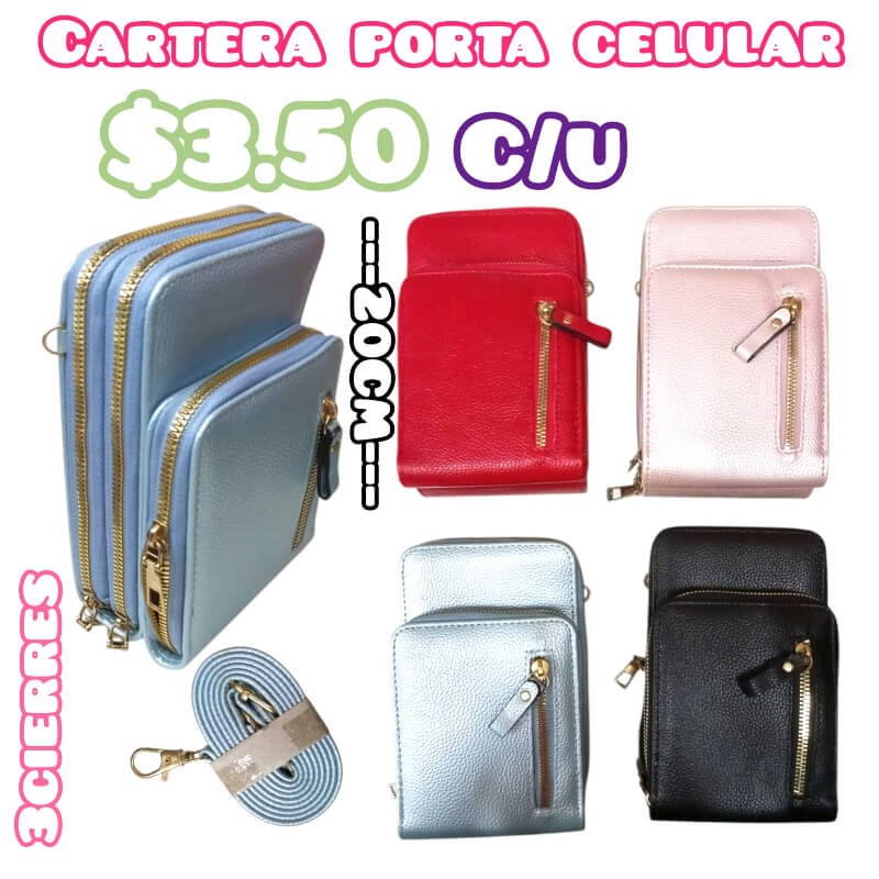 Cartera porta- celular