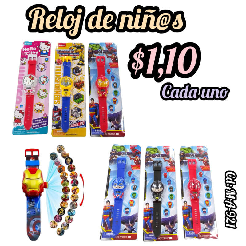 RELOJ DE NIÑO