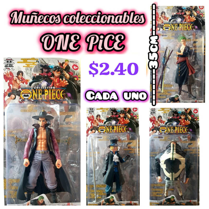 MUÑECOS COLECCIONABLES ONE PICE