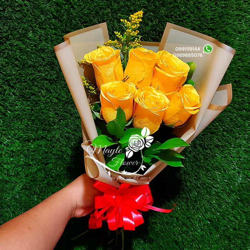 Bouquet de Rosas Amarillas