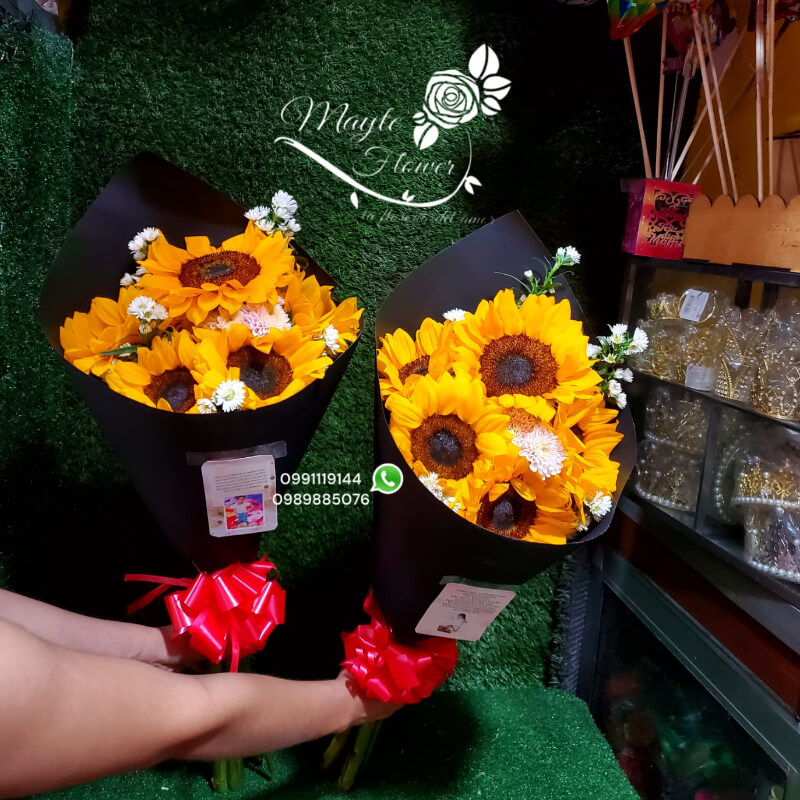 Bouquet de Girasoles en Cartulina