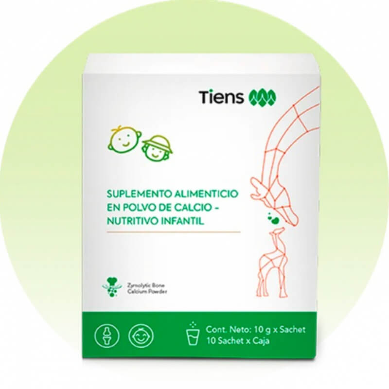 Polvo nutritivo de Calcio para niños