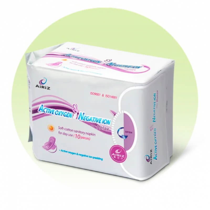 Toalla sanitaria para el día marca Airiz