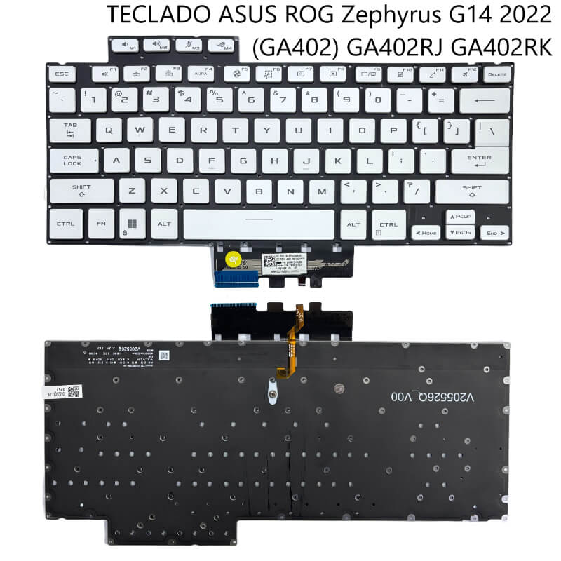 TECLADO ASUS ROG Zephyrus G14 2022 (GA402) GA402RJ GA402RK