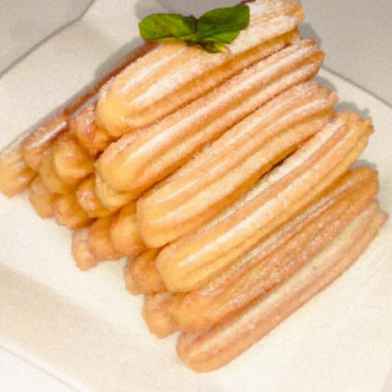 Churros tradicionales listos (12 Uds.)
