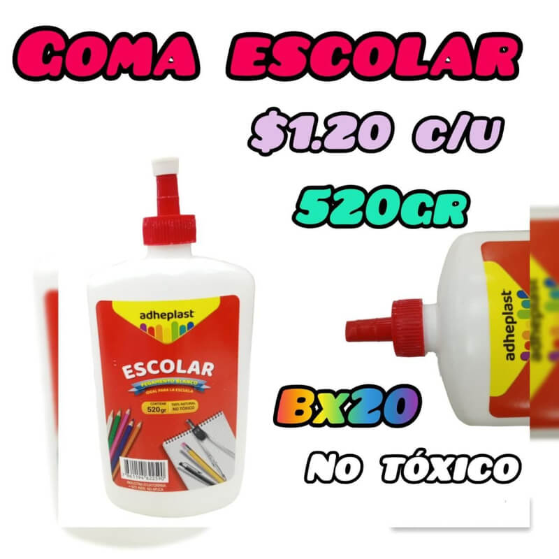 GOMA ESCOLAR 520 gr