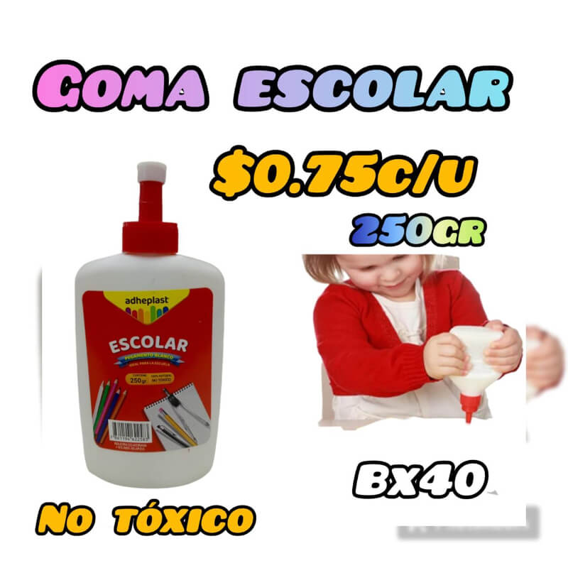 GOMA ESCOLAR 250gr