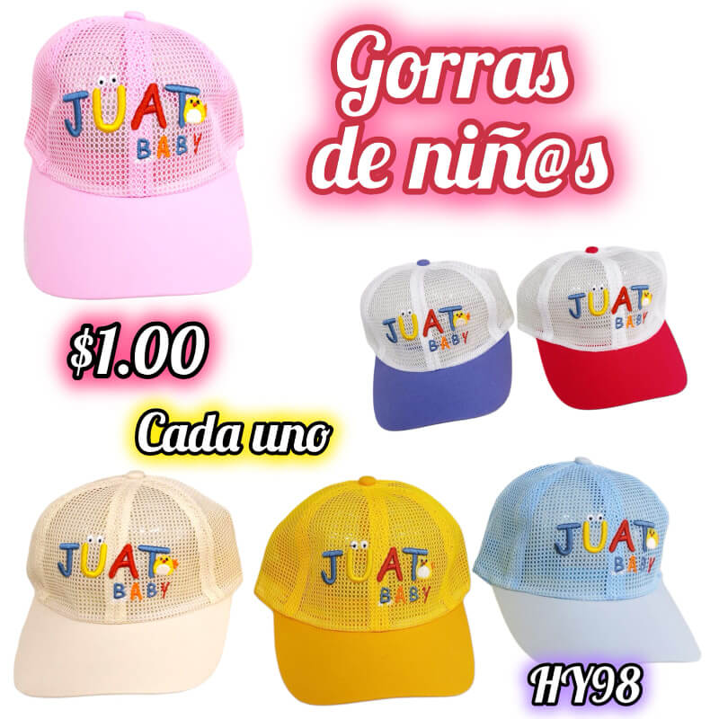 GORRAS DE NIÑOS
