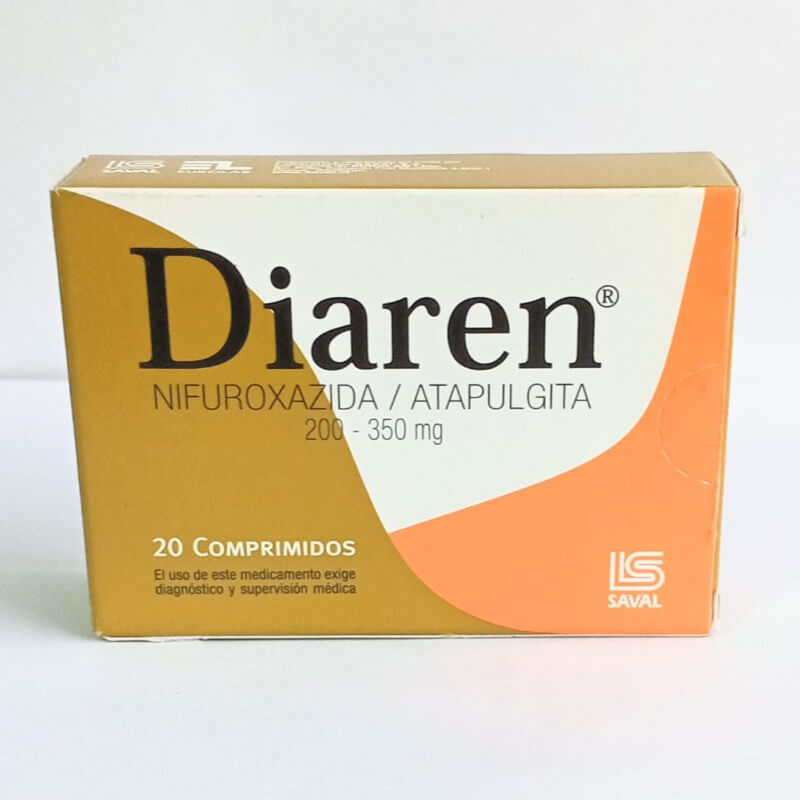 Diaren 20 Comprimidos: Antidiarreico