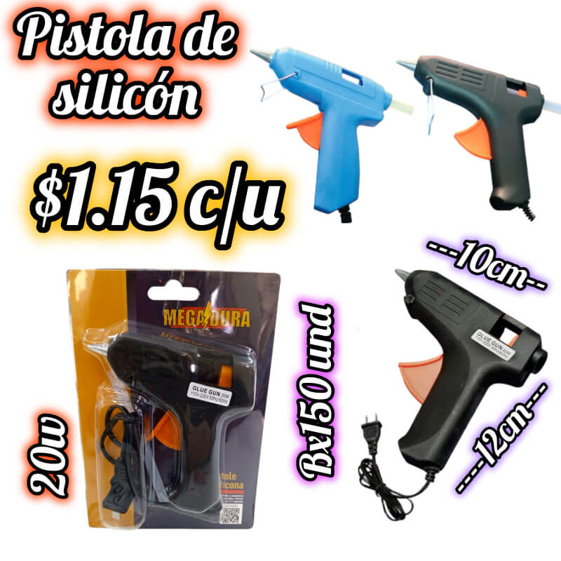 PISTOLA DE SILICON