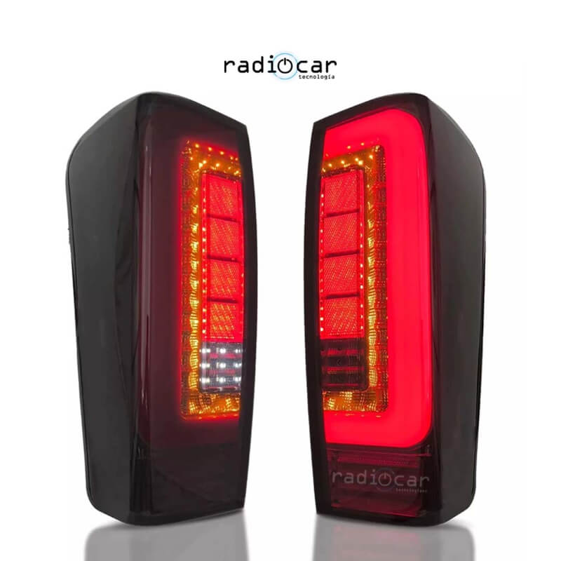 Faros Led Posterior Chevrolet Dmax negro