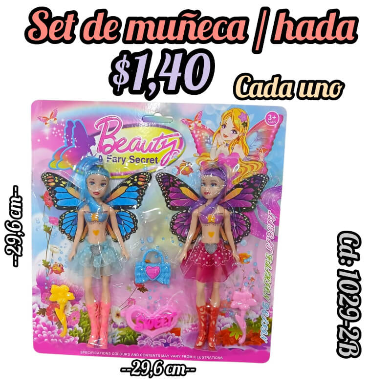 SET DE MUÑECA / HADA