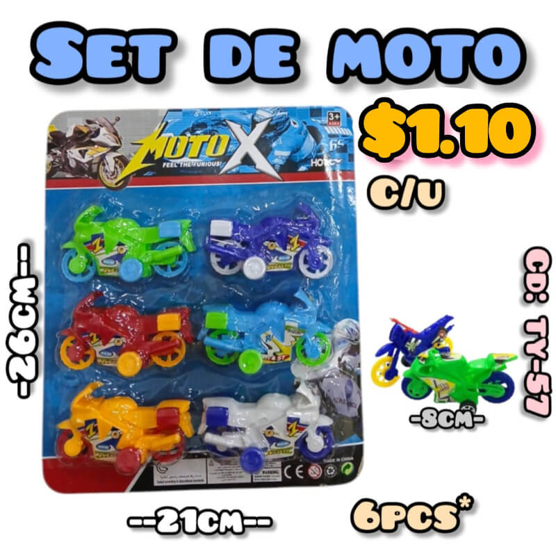 SET DE MOTO