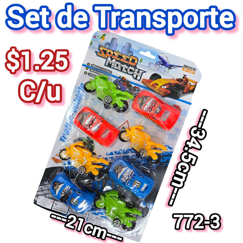 SET DE TRANSPORTE