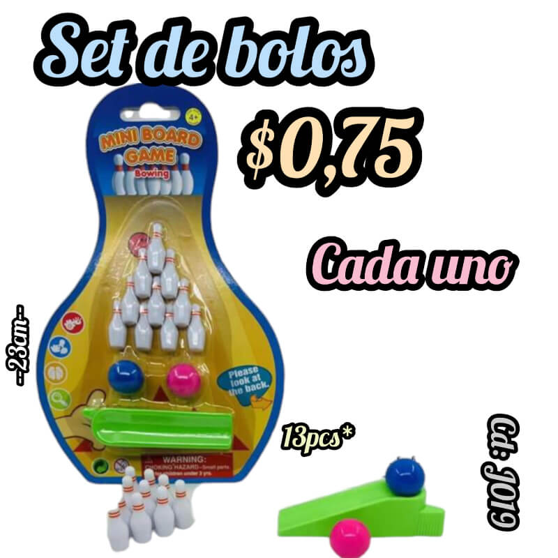 SET DE BOLOS