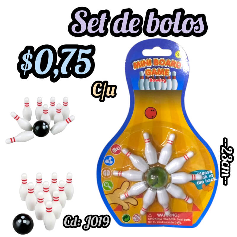 SET DE BOLOS
