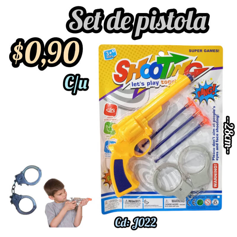 SET DE PISTOLA