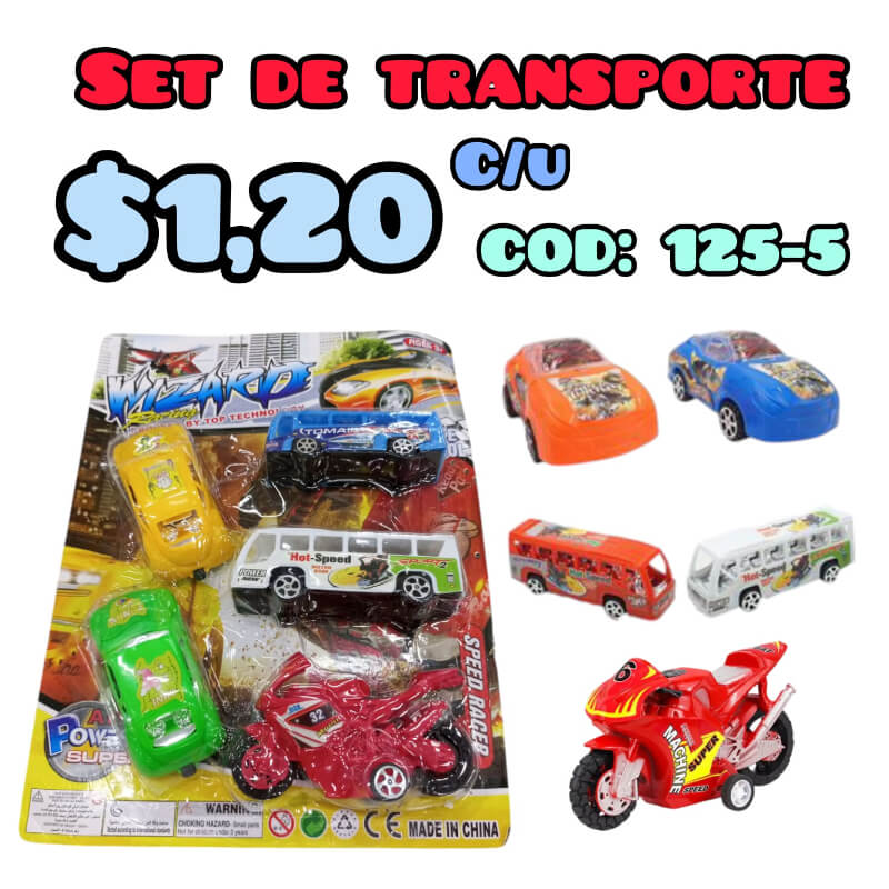 SET DE TRANSPORTE