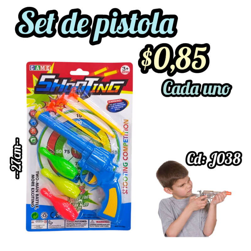 SET DE PISTOLA