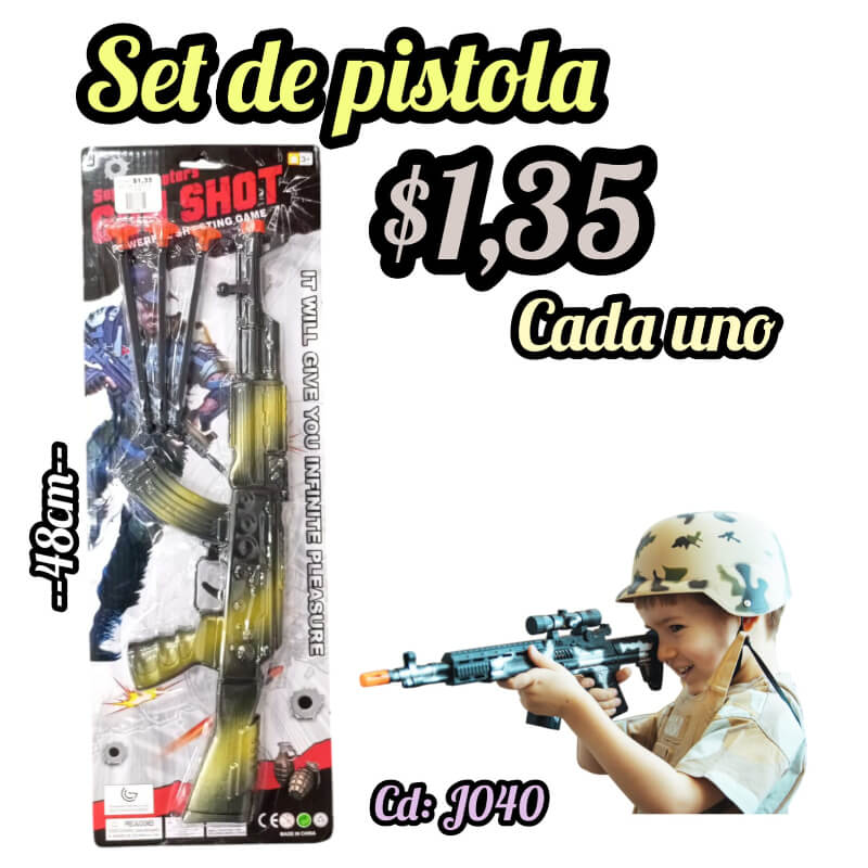 SET DE PISTOLA
